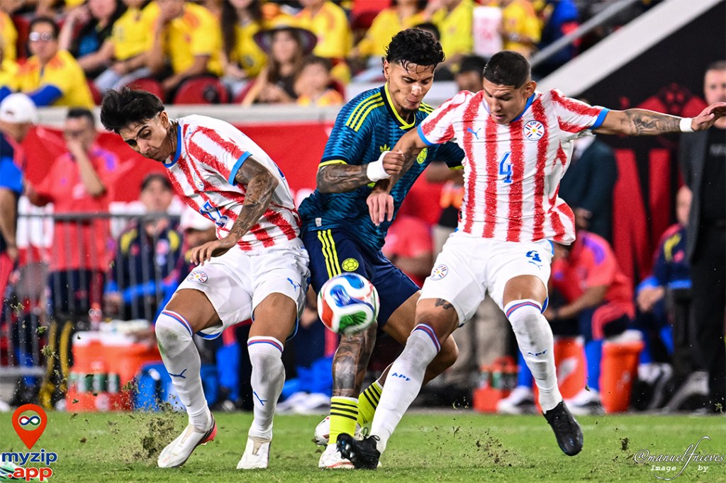 Paraguay impone su orden y supera a Colombia en Harrison